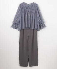 ANY SIS 【Lily Calin】チュールレイヤードパンツ ドレス