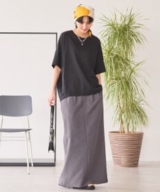 AMERICAN HOLIC 【新色追加】【接触冷感】コクーンシルエットカットソー