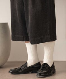 WEGO クロップドワイドデニムパンツ