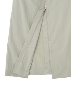 CRAFT STANDARD BOUTIQUE ナイロンダブルウエストIラインスカート