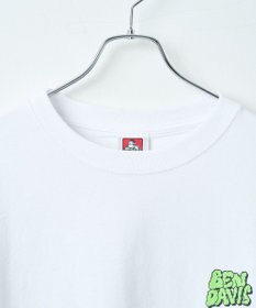 WEGO 【ユニセックス着用ITEM/綿100％/SMLサイズ】別注ベンデイビスプランプロゴT