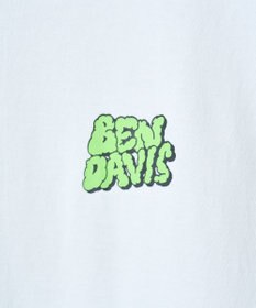 WEGO 【ユニセックス着用ITEM/綿100％/SMLサイズ】別注ベンデイビスプランプロゴT