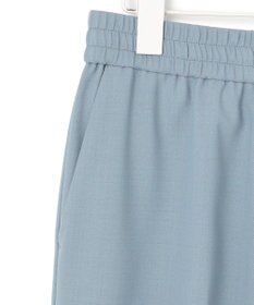 ICB 【洗える】ウール2WAYストレッチ ドロストパンツ