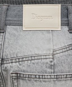 GRACE CONTINENTAL サイドラインデニムパンツ