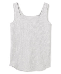 UNFILO 【新色登場】スクエアテレコタンクトップ [NEW]シルバーラメ