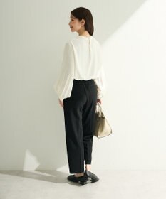 Green Parks Ｏ．袖プリーツブラウス