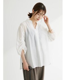 Green Parks ・ＥＬＥＮＣＡＲＥ　ＤＵＥ　ドロストスリーブチュニック