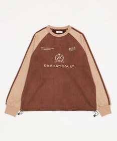 WEGO 【ユニセックス着用ITEM】フェイクスウェードゲームプルオーバー