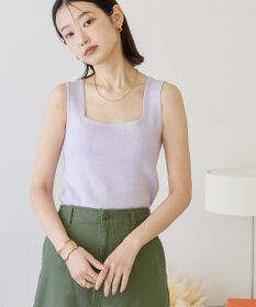 AMERICAN HOLIC 総針スクエアタンクトップ