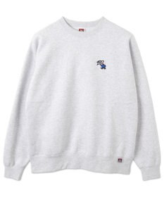 WEGO 【ユニセックス着用ITEM/裏起毛】別注BENDAVISワンポイントプルオーバー