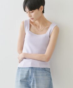 AMERICAN HOLIC 総針スクエアタンクトップ