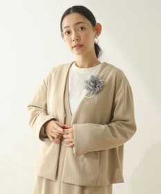 Green Parks Ｏ．袖プリーツブラウス