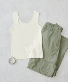 AMERICAN HOLIC 総針スクエアタンクトップ