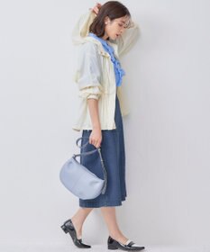 組曲 【撥水・WEB限定】ギャザーフード パッカブルブルゾン