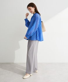 Green Parks フレアラインスキッパーブラウス