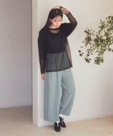 earth music&ecology シアールーズニットプルオーバー