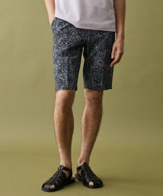 JOSEPH ABBOUD 【エコ撥水/ストレッチ】ライトウェイブライトプリント レジャー ショーツ