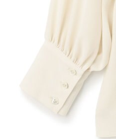 BEIGE， IRIS / ラウンドネックブラウス