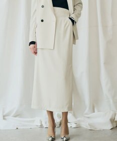 uncrave クールタッチツイル Iラインスカート