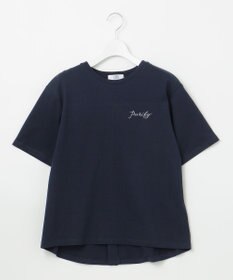 J.PRESS LADIES S エンブロイダリー ロゴ Tシャツ