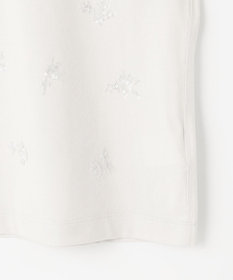 J.PRESS LADIES 【洗える】スパンコール Ｔシャツ