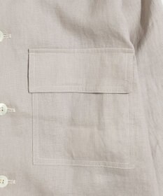 LENO LINEN WORK SHIRTS《UNISEX》リネンワークシャツ