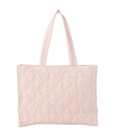 Maison de FLEUR 撥水加工リボンキルティングトートバッグ