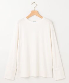 組曲 S コットンベア天竺 カフス袖ロングTシャツ