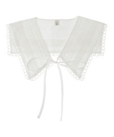 earth music&ecology セーラーカラーレース付け襟