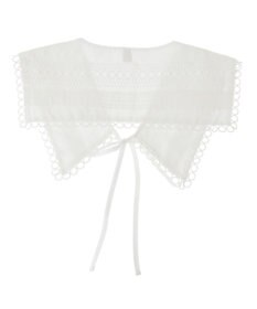 earth music&ecology セーラーカラーレース付け襟