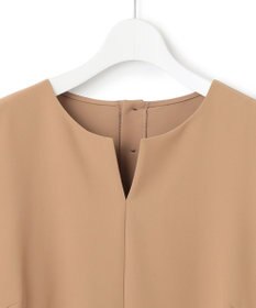 23区 L 【Lサイズ限定/洗える】ハイストレッチツイル ブラウス