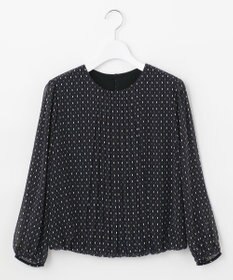 自由区 【新色追加・洗える】ロイヤルシフォン プルオーバーブラウス