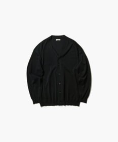 ATON COTTON WASHI KNIT | オーバーサイズニットカーディガン - UNISEX