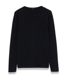JOSEPH 【WEB&OUTLET限定・洗える】ストレッチシルク　ラウンドネックニット