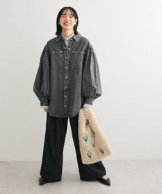 Green Parks ・Ｐｅｔｉｔ　Ｆｌｅｕｒ　ジャガードハイネックロンＴ