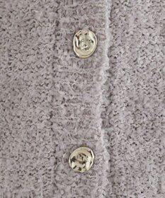 WEGO 【ANGIE VINTAGE】リボンヤーンVネックニットカーディガン