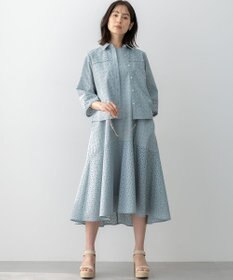 組曲 S エンブロイダリーレース襟付 ブラウス