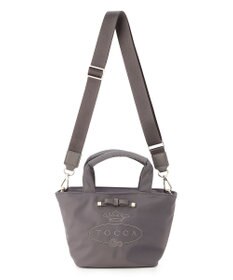 TOCCA CARVED LOGO POCHETTE ナイロンバッグ