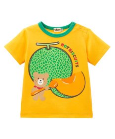 MIKI HOUSE HOT BISCUITS 【80-120cm】 フルーツモチーフ 半袖Tシャツ