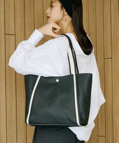 TOPKAPI 【TREASURE TOPKAPI】ソフトシュリンク テープハンドル A4 トート バッグ