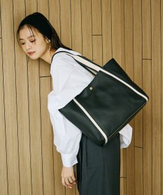 TOPKAPI 【TREASURE TOPKAPI】ソフトシュリンク テープハンドル A4 トート バッグ