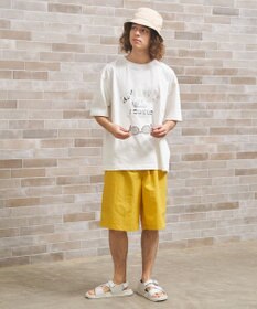 J.PRESS YORK STREET 【UNISEX】フォトプリント Tシャツ ”College Logo”