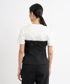 23区 【エステータ】スーピマコットン プレミアムジャージー 半袖Tシャツ