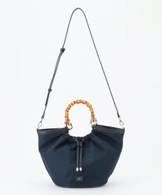 J.PRESS LADIES 【2way】ギャザーバンブー トート バッグ