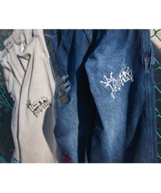 WEGO グラフィックデニムパンツ