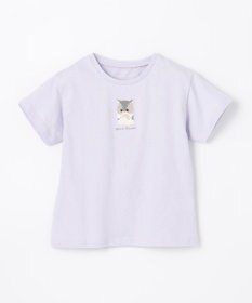 ANY KIDS オーガビッツアニマルサガラ刺繍Ｔシャツ