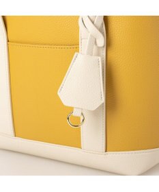 UNBILLION 【テレビ ドラマ着用アイテム】cachecache ショルダー付きパーテーション合成皮革トート