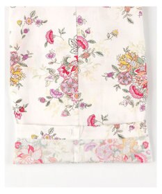 WACOAL パジャマ 長袖 長ズボン 綿100%(本体) ミントン レディース NDX540 /ワコール