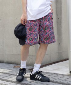 WEGO 【ウエストゴム】パターンナイロンイージーショーツ