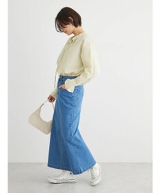 Green Parks ＧＵＭストレッチタイトデニムスカート